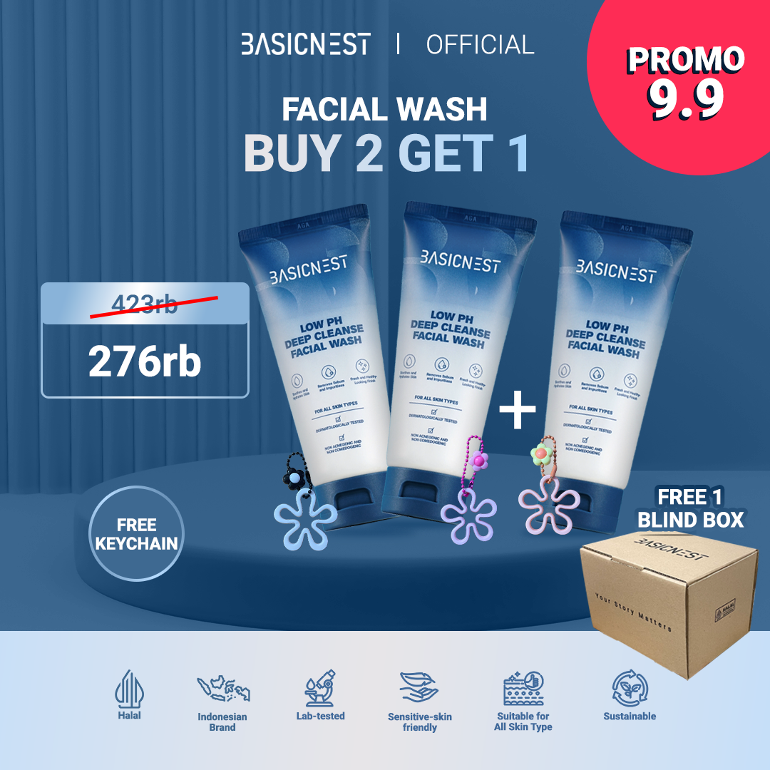 [SPESIAL HARGA 9.9] FACIAL WASH BUY 2 GET 1