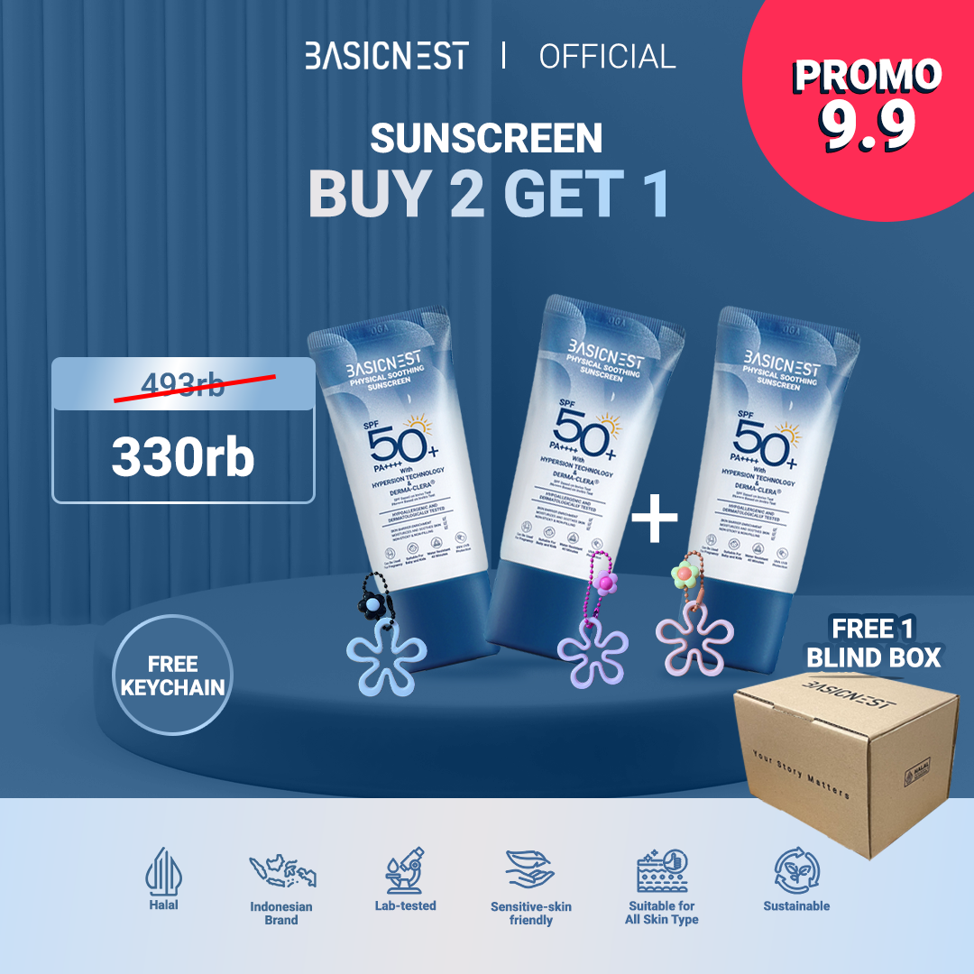 [SPESIAL HARGA 9.9] SUNSCREEN BUY 2 GET 1